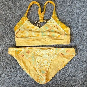 Prana 2 piece swimsuit, reversible NWOT
